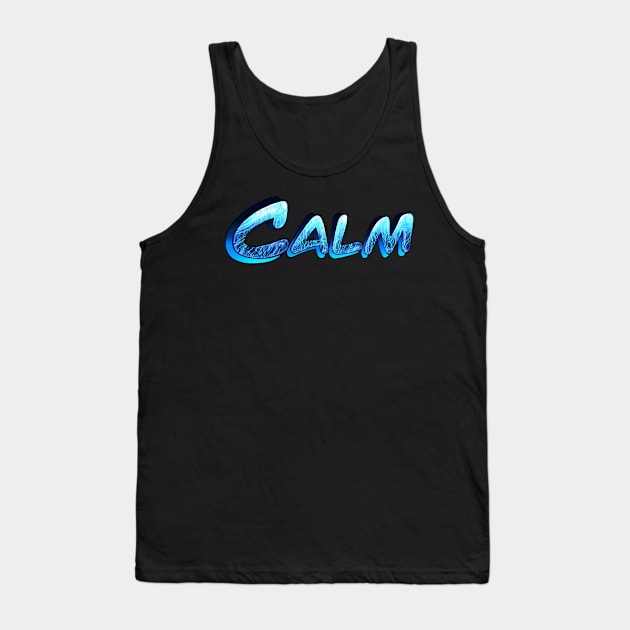 Calm Tank Top by Yadoking